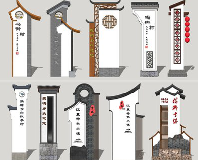 桐柏美丽乡村标识标牌有哪些分类？