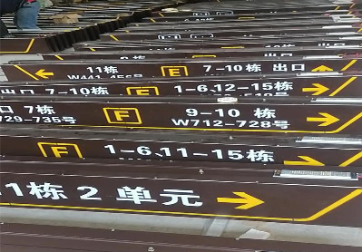 桐柏广告标识中，常见的几种安装方式。